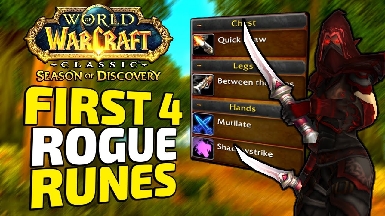 Wow Rouge Runes: What Are They?  Easy Guide to Rogue Runes in World of Warcraft!