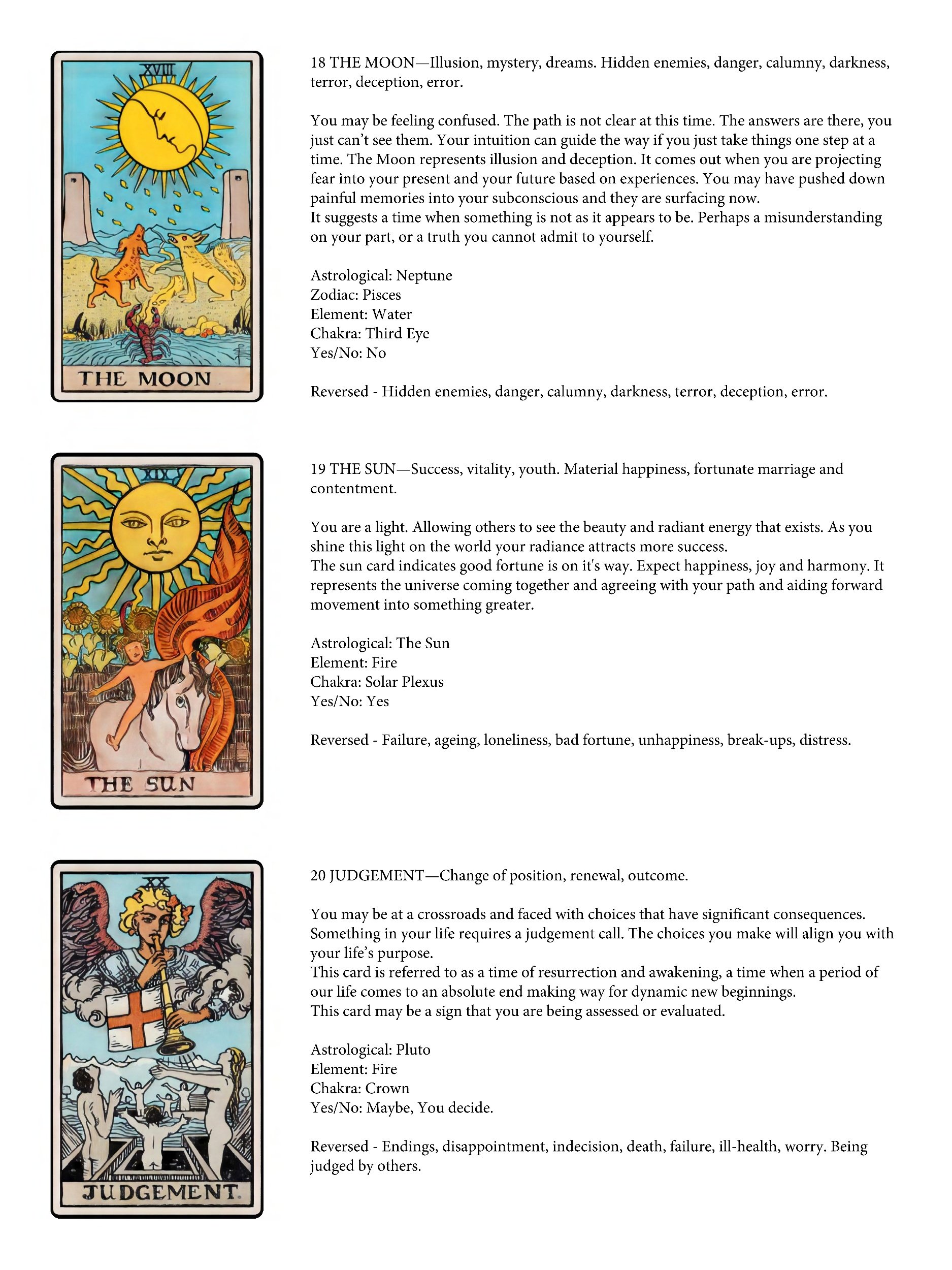 Free tarot printables: The ultimate guide to finding the best ones.