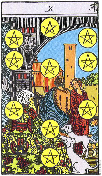 How to read tarot card 10 of pentacles? Learn the basics of this powerful card!