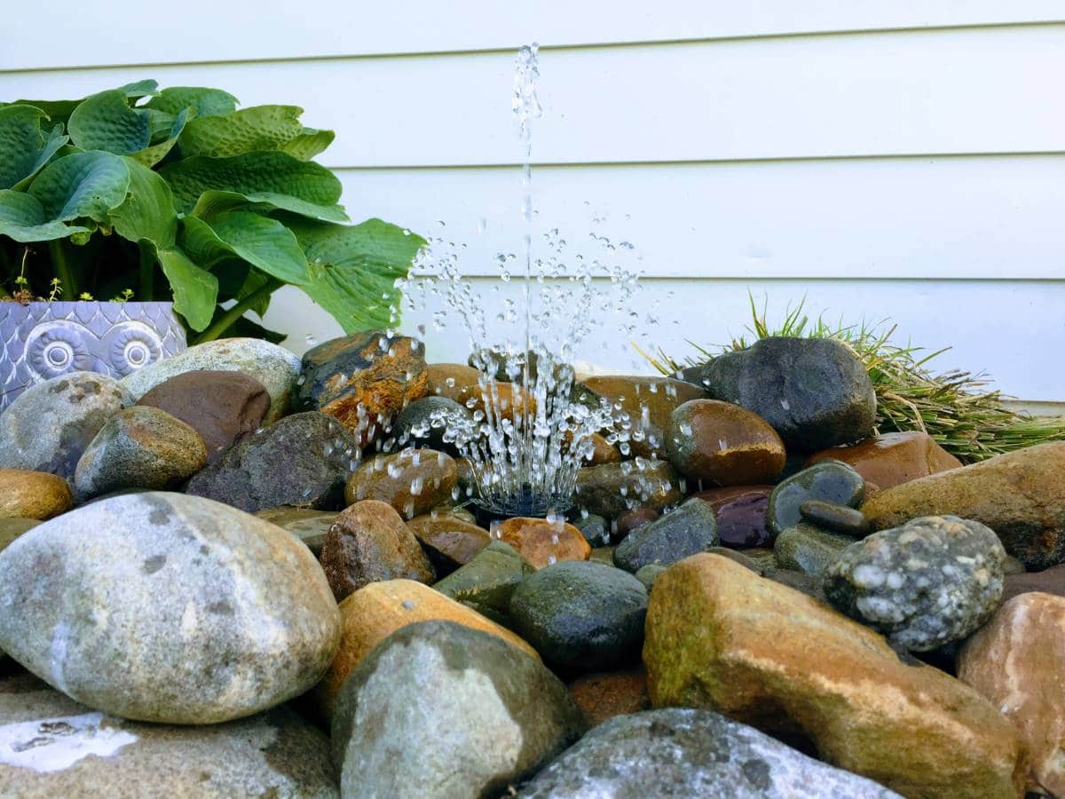 How to build a pondless waterfall feature at home DIY tips and tricks!