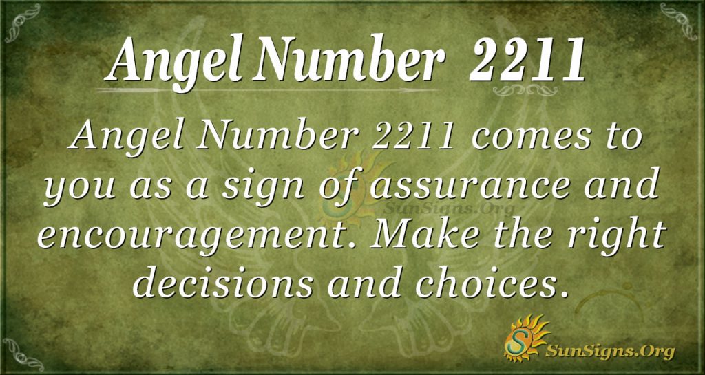 Seeing angel numbers 2211 meaning Everywhere? Heres What It Could Mean.